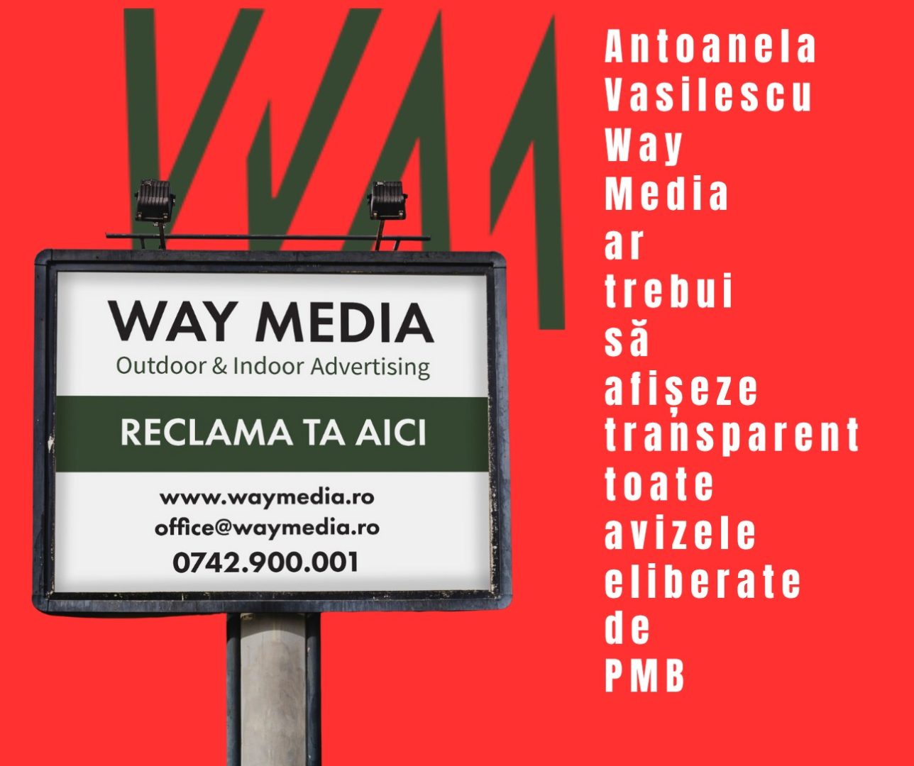 Way Advertise Production SRL și Radu Vasilescu: Steaguri publicitare ilegale în București