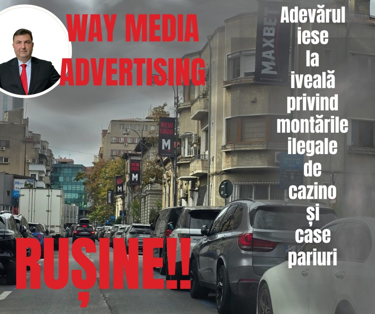 Way Advertise Production SRL: Publicitate fără avize pe stâlpii Capitalei și implicarea Antoanela Vasilescu